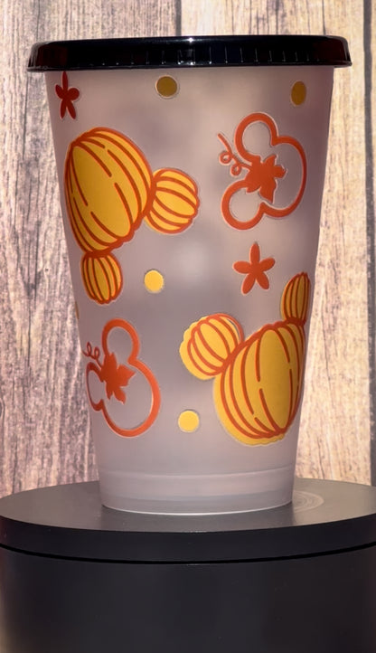 Pumpkin Ears Plastic Cups