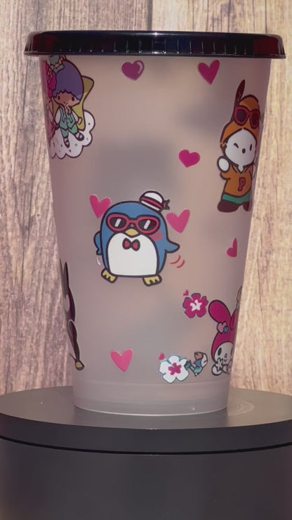 Sanrio Friends Plastic Cups